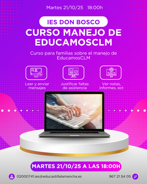 CURSO MANEJO DE EDUCAMOSCLM